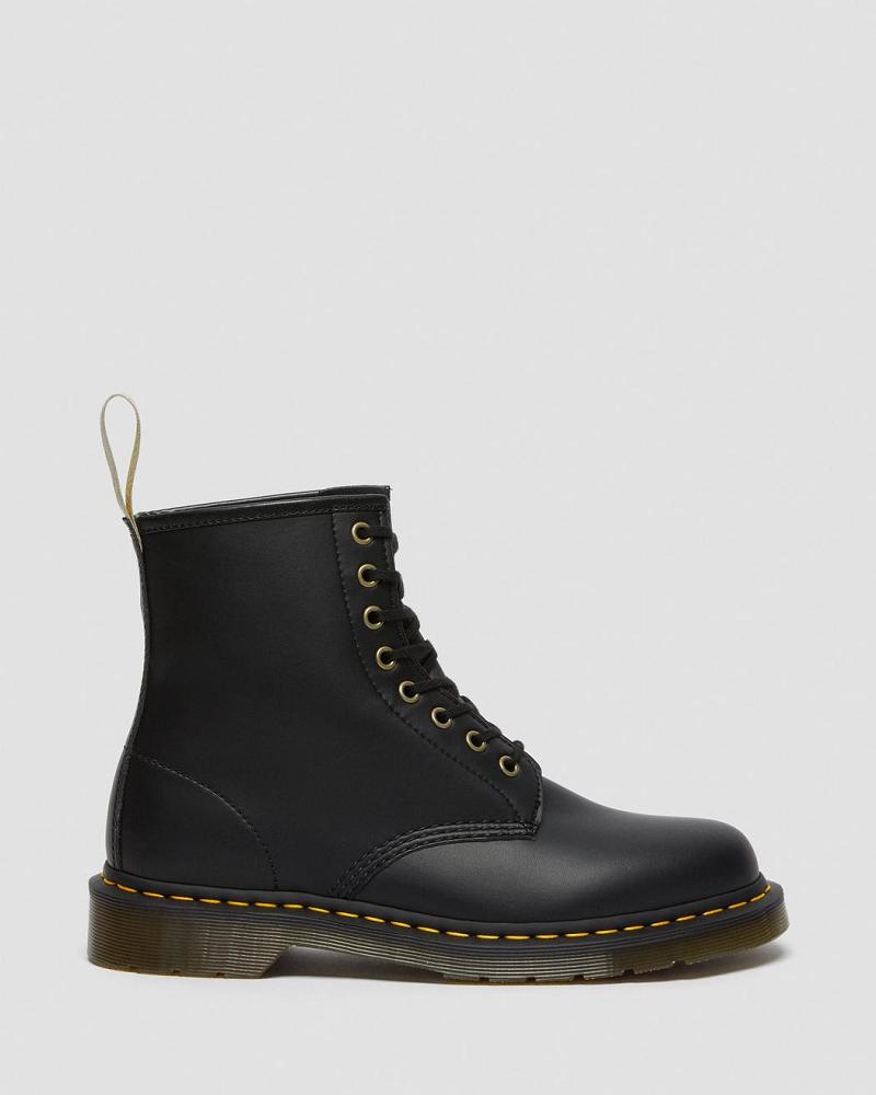 Men's Dr Martens Vegan 1460 Felix Lace Up Boots Black | AU 544GSO